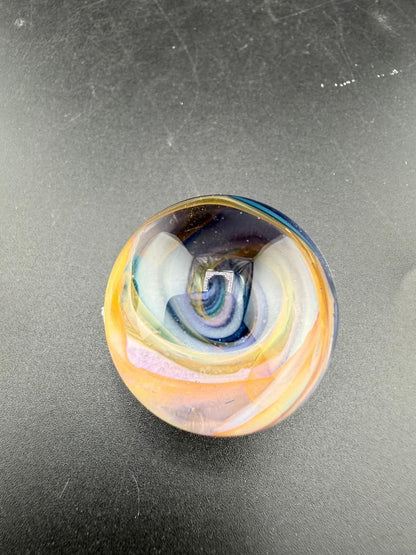 Mop Head Glass Marble - Pastel Vortex 1.2" - 1.5"