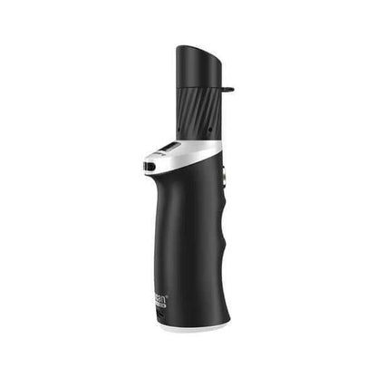 Yocan Black Phaser ACE 2 Vaporizer side view, compact design, efficient wax concentrate vaporizer with 2100mAh battery.