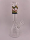 MJHoG 9” Flower Beaker - Mushroom Forest Top