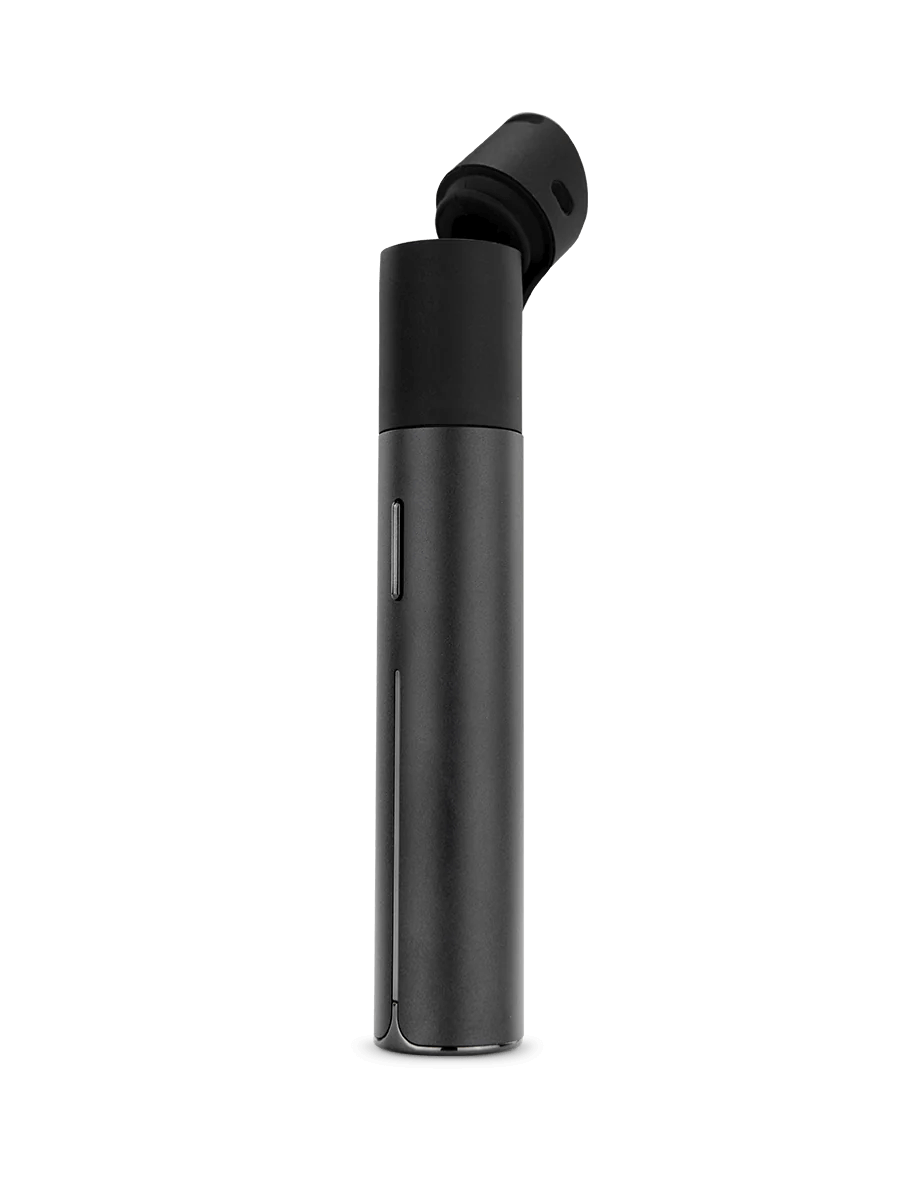 Puffco Pivot Mobile Vaporizer in sleek black design for on-the-go dabbing.