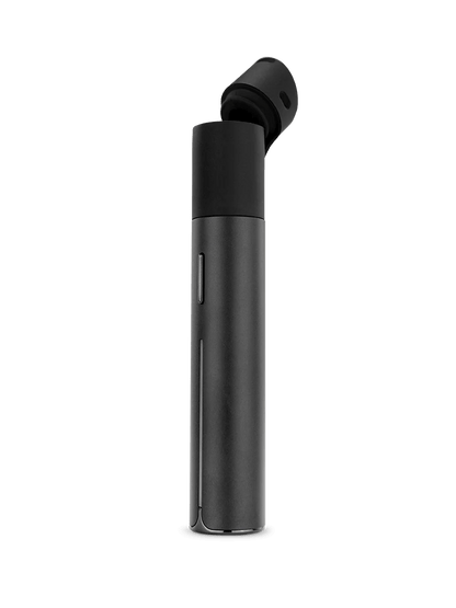 Puffco Pivot Mobile Vaporizer in sleek black design for on-the-go dabbing.