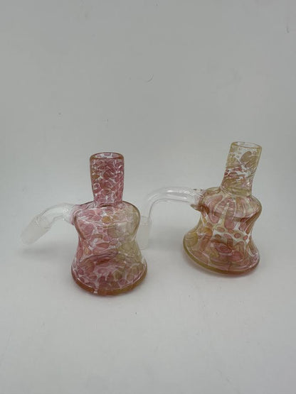MJHoG Fumed Dry Ash Catcher - Handcrafted borosilicate glass with fumed finish for enhanced style and functionality.