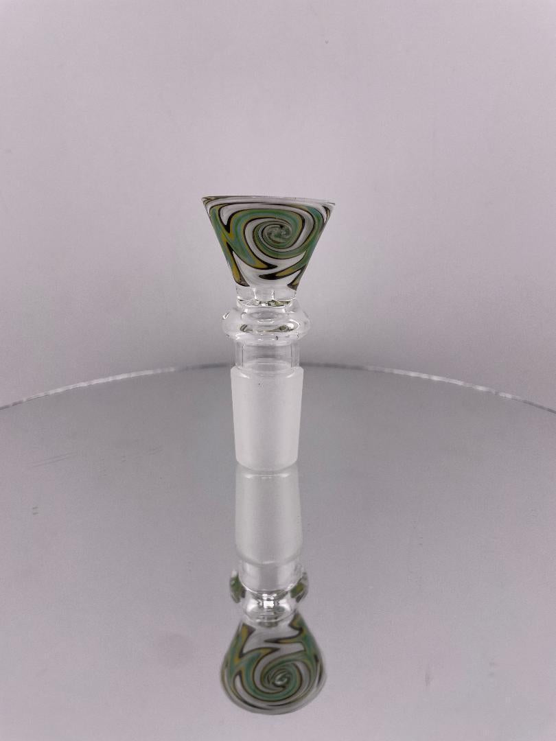 Import Glass 14mm Bowl / Slide - Wig Wag Funnel