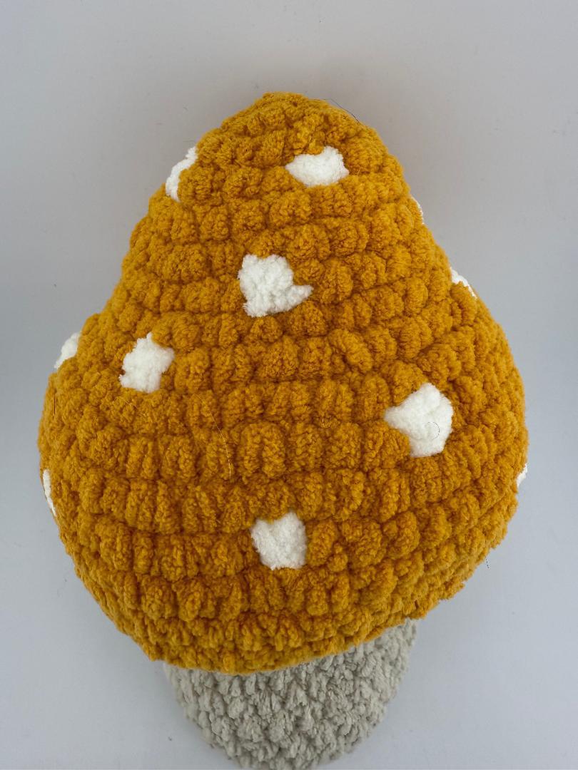 Plush Delight Crochet Mushroom Plushy