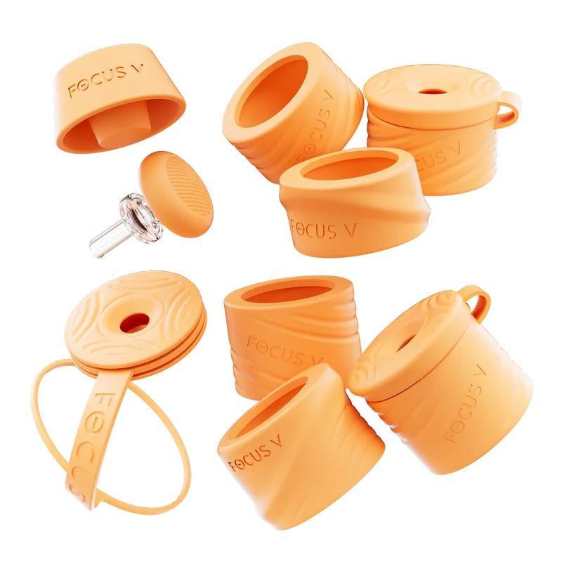 Focus V Carta Swivel and Silicone Accessory Kit featuring silicone components and glass parts.