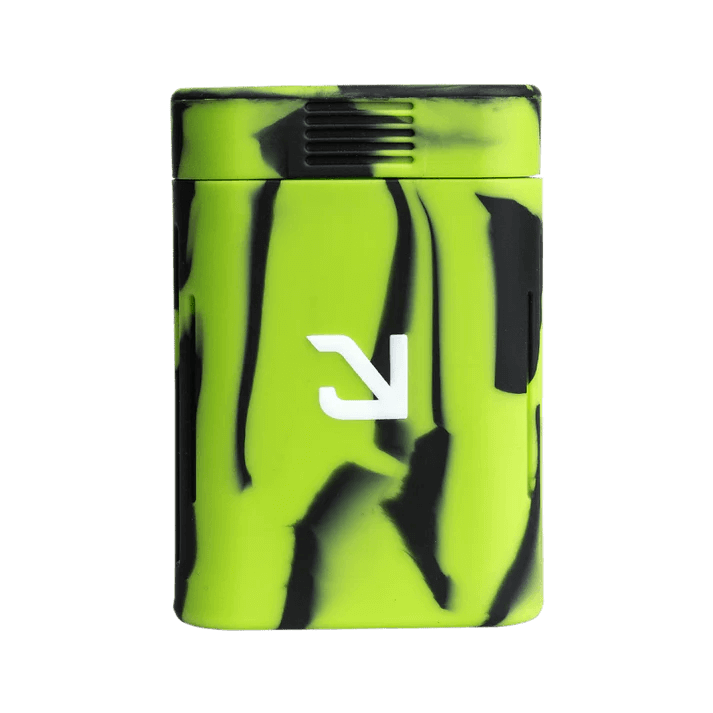 Eyce Molds Solo Dugout in vibrant green and black design, featuring compact storage for on-the-go use.