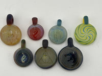 Danny W Glass Pendant - Sandblasted