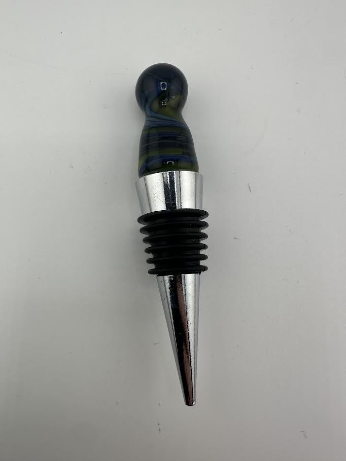Paulson Pieces Wine Stopper- Glass Wine Stopper