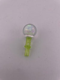 Paulson Pieces Puffco Peak Accessory - 3DXL Joystick Green w/ 10mm opal