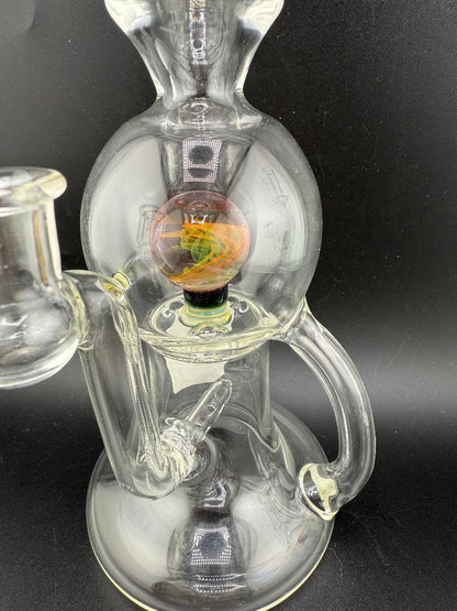 Brando Glass Clear Blooper Rig w/ Marble 10mm 90°