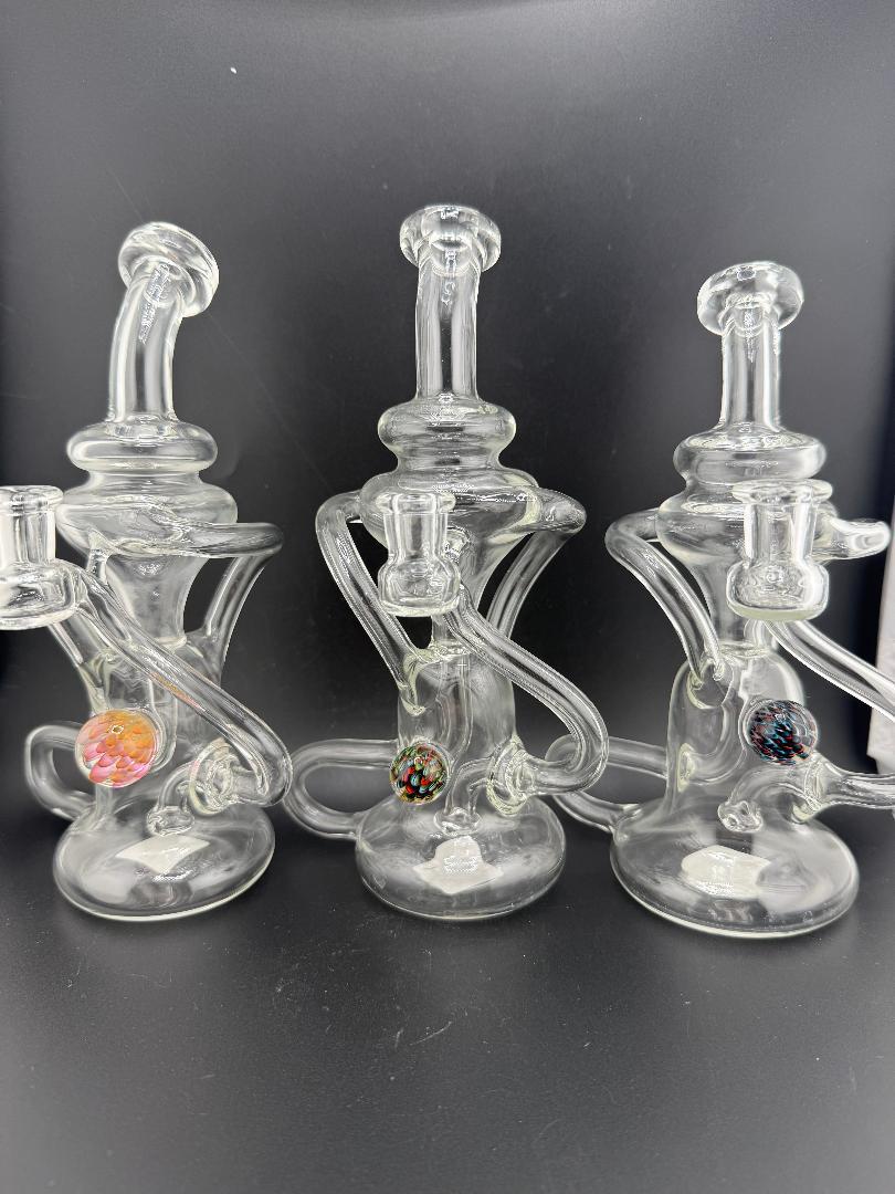 Mcdoogle Glass Clear Recyclers 10mm 90°