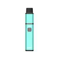 Yocan Cubex Vaporizer in mint green color, sleek design for wax concentrates.