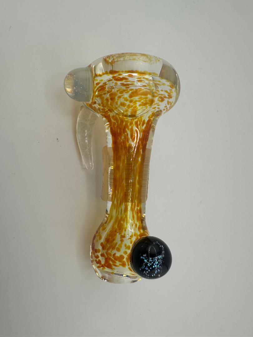 Elbow Tim Glass Dry Pipe - Fume Frit Chillum