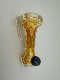 Elbow Tim Glass Dry Pipe - Fume Frit Chillum