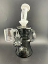 Ruckus Glass Incycler White Neck Colored Bottom 14mm 90°