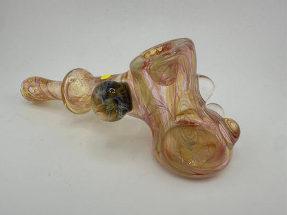 Royals Glass 24k Gold Fumed Hammer Pipe