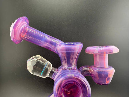 Bowman Glass V5 Double Dumper Purple