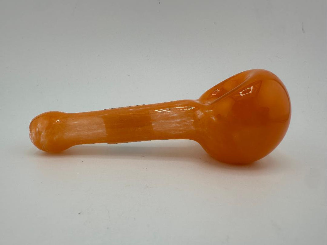 Crondo Glass Dry Pipe – Full Frit (Orange, Yellow, or Blue)