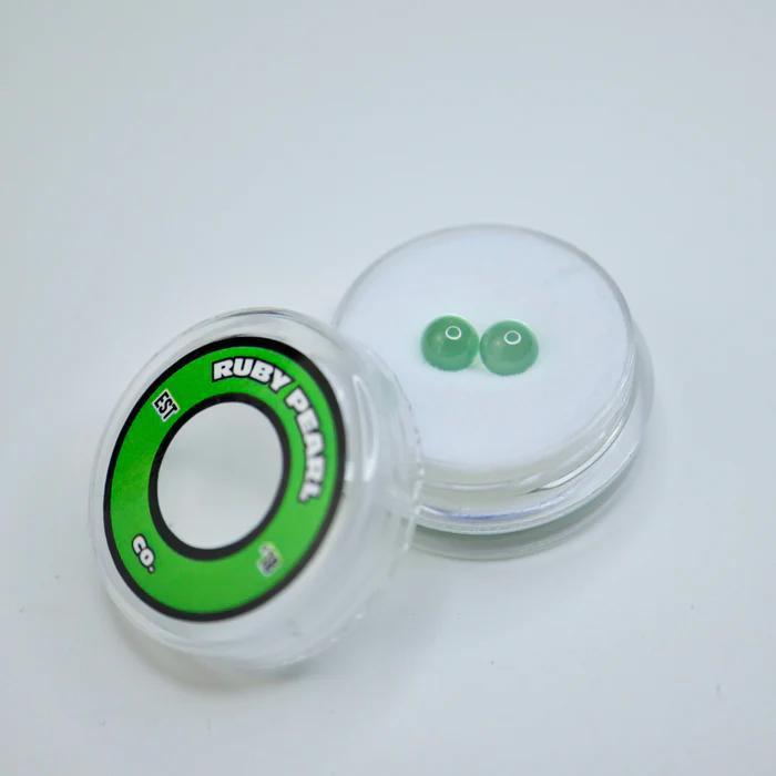 Ruby Pearl Co Green Sapphire Terp Pearls