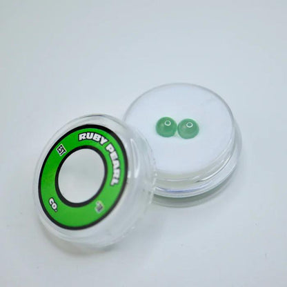 Ruby Pearl Co Green Sapphire Terp Pearls