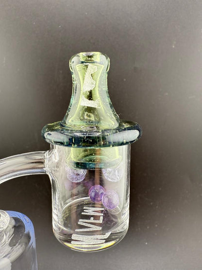 Highgrade Glass Full Color Oversized 28mm Spinner Cap