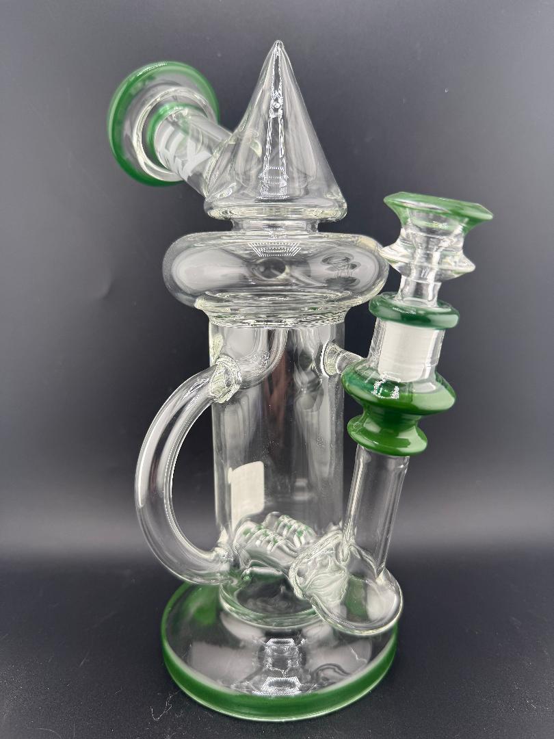 Hwy Glass 9" Dual Uptake Recycler 14mm 90°
