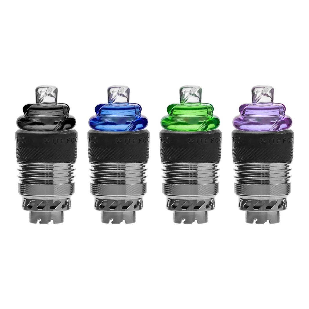 CaliBear Glass Carb Cap Puffco Peak / Proxy / Carta 2 / Carta Sport - Dual Function Spinner Cap