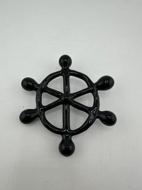 Paulson Pieces Glass Pendant - Sailor Wheel / Boat Wheeel