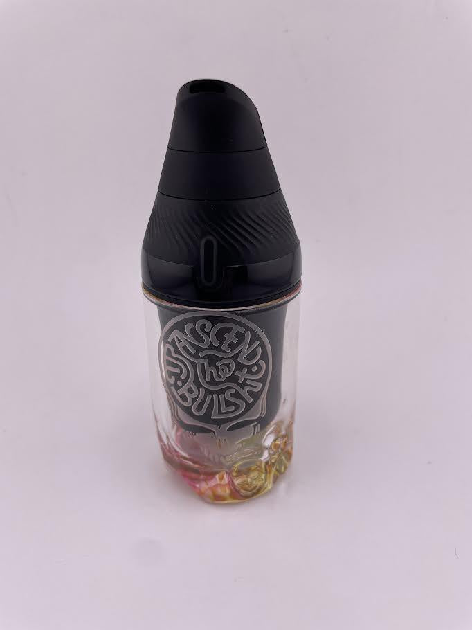 Brando Glass Puffco Proxy Core Accessory - Clear & Fumed w/ Faceted Bottom