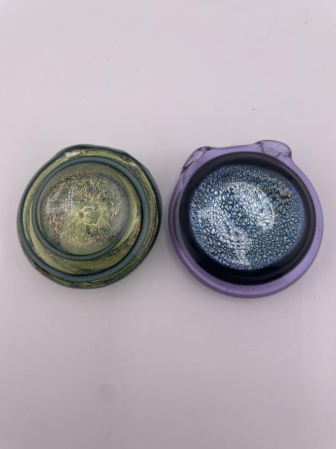 HighGrade Glass Pendant - Hollow w/ Dichro Accents
