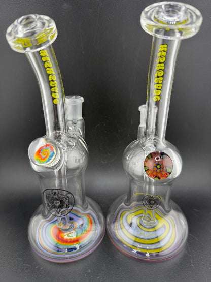 Highgrade Glass Banger Hanger w/ Reversal Bottom 14mm 90°