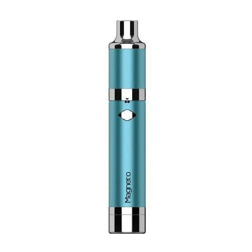 Yocan Magneto Vaporizer in teal color, featuring a sleek design and innovative wax pen technology.