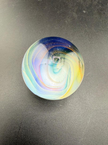 Mop Head Glass Marble - Pastel Vortex 1.2" - 1.5"