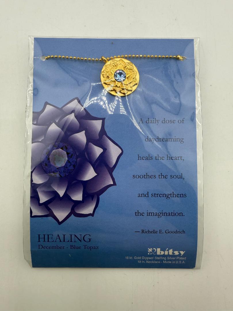 Bitsy Gemstone Birth Month Necklace