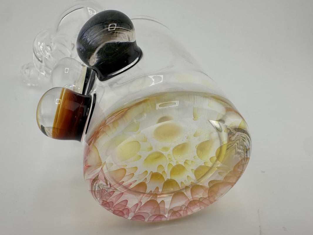Brando Glass Puffco Proxy Accessory - Clear / Fumed Sidecar Pipe