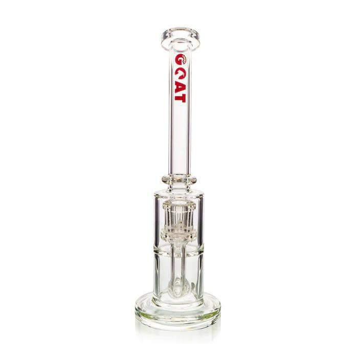 Lucky Goat 12" Rockies Inline/UFO Clear Rig 14mm 90°
