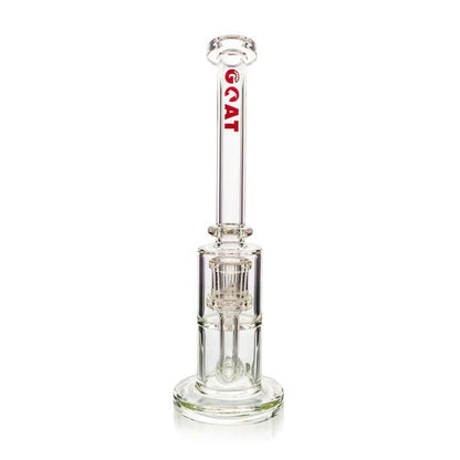 Lucky Goat 12" Rockies Inline/UFO Clear Rig 14mm 90°