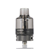 VooPoo PNP Pod Tank in stainless steel, designed for high vapor production and flavor, featuring a 5.5ml capacity.