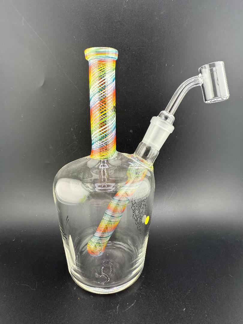 Idab Glass Worked Henny Bottle 14mm 45°