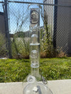 Zob Glass 14" Mini 4 Arm Beaker Flower Piece 14mm 90°