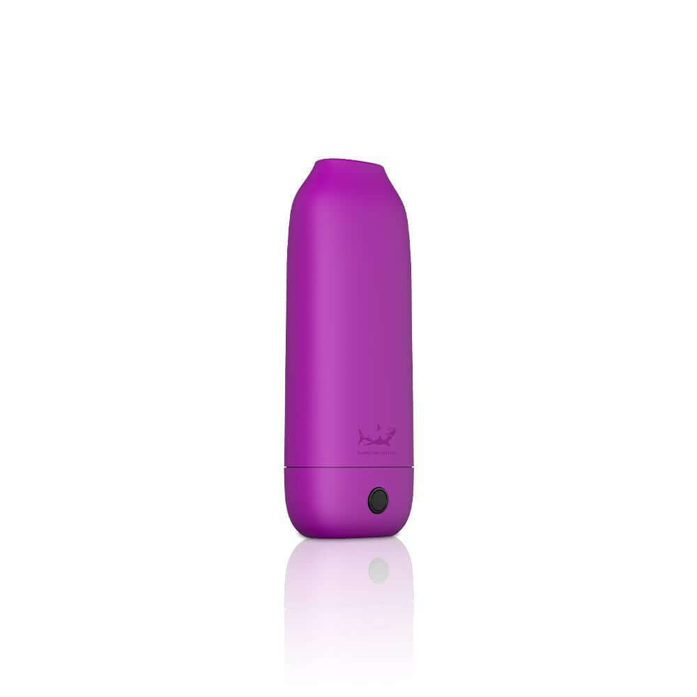 Cloak V2 vape in vibrant purple, featuring adjustable voltage and a wax coil for enhanced vaping experience.