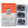 GeekVape U Series Pods, refillable cartridges, sleek design, compatible with various devices, nicotine warning label.