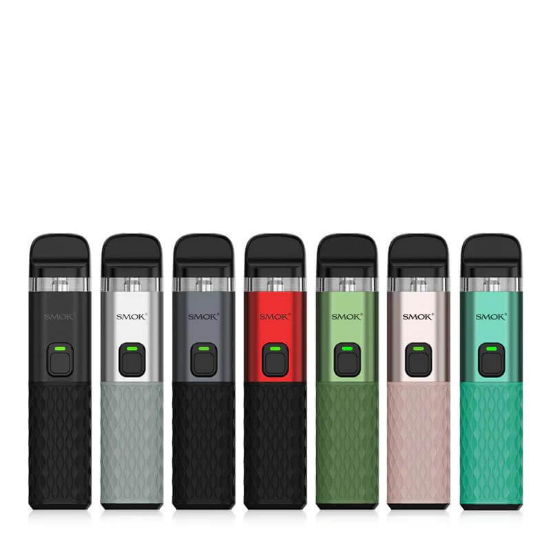 Smok Novo ProPod Kit in various colors showcasing elegant design and advanced vapor technology.