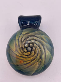 Tim Doane Glass Pendant - Fumed Implosion