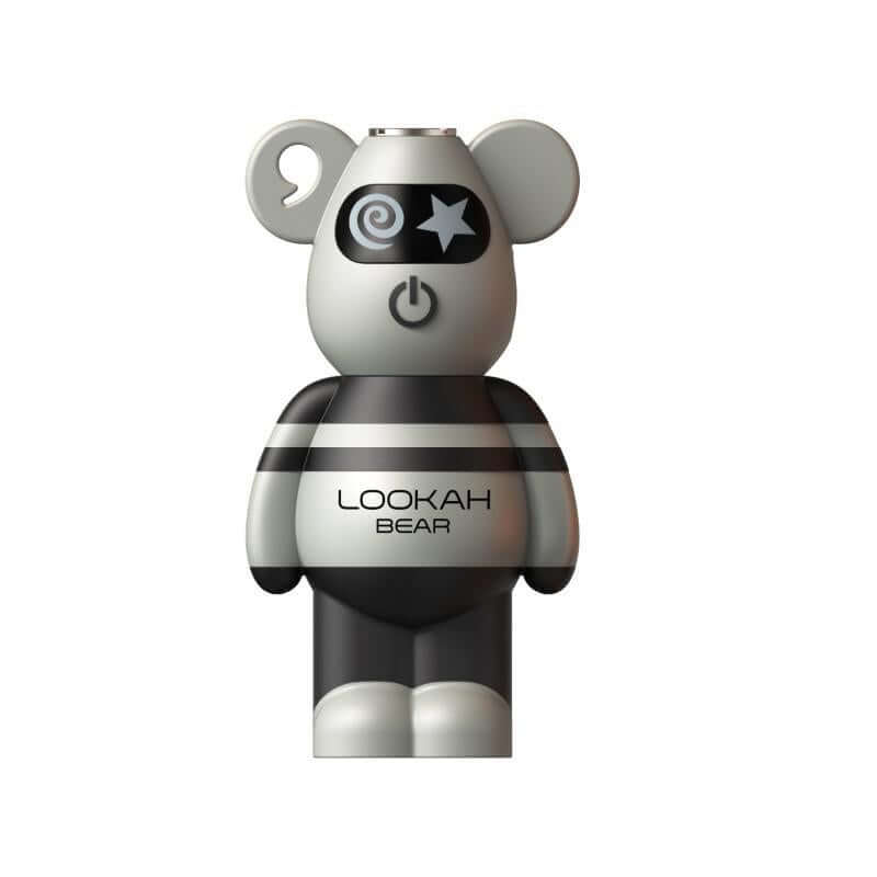 Lookah Bear Limited Edition 510 battery with adorable design and soft silicone body in tie dye colors.