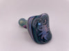 Highgrade Glass Dry Pipe - Full Color w/ Reversal Wig Wag Cap & Opal Encasement