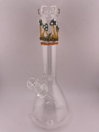 MJHoG 11" Flower Beaker - Mushroom Forest Top