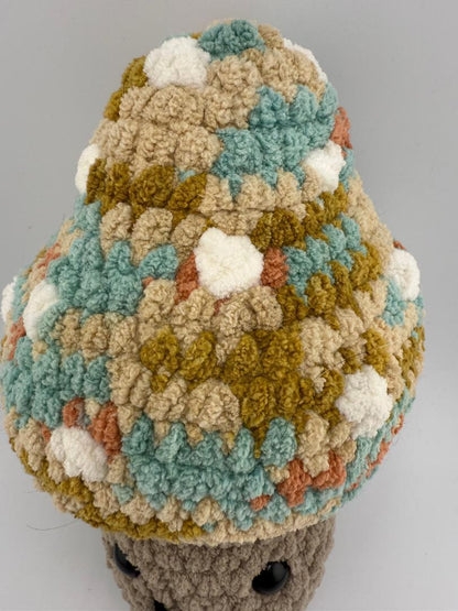 Plush Delight Crochet Mushroom Plushy