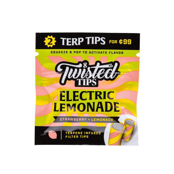 Twisted Tips 2ct Terp Tips - Flavorful Hemp Filters  Nikk Drips