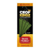 Crop Kingz Organic Hemp Cones in Brass Monkey flavor, 4-pack, 1 1/4 size for a premium smoking experience.